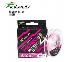Шнур плетений Intech MicroN PE X4 150м