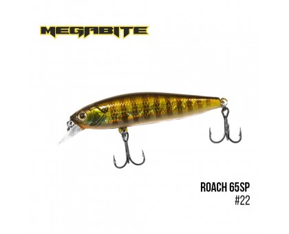 Воблер Megabite Roach 65SP (65мм, 5,7гр, 0,8м)