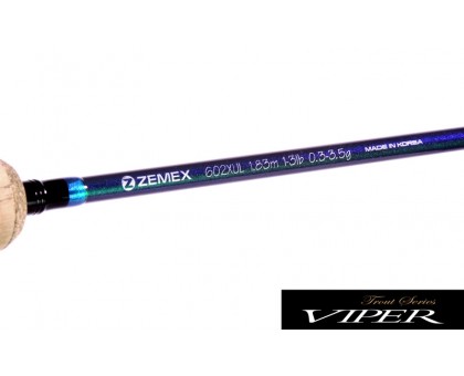 Спінінг Zemex Viper Trout Series 722L (2,18м 2,2-12,0гр)