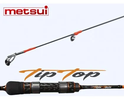 Спінінг Metsui Tip Top 602XULS (1,83м 0,4-2,5гр) Спінінг Metsui Tip Top 602XULS (1,83м 0,4-2,5гр)
