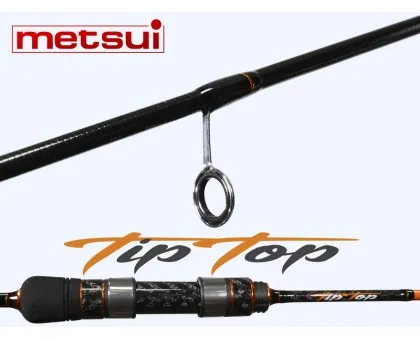 Спінінг Metsui Tip Top 602XULS (1,83м 0,4-2,5гр) Спінінг Metsui Tip Top 602XULS (1,83м 0,4-2,5гр)