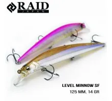 Воблер Raid Level Minnow (125мм, 14гр, 1,2м)