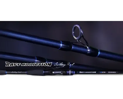 Спінінг Zemex Bass Addiction Casting 662L (1,98м 3,0-15,0гр) Спінінг Zemex Bass Addiction Casting 662L (1,98м 3,0-15,0гр)