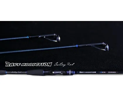 Спінінг Zemex Bass Addiction Casting 662L (1,98м 3,0-15,0гр) Спінінг Zemex Bass Addiction Casting 662L (1,98м 3,0-15,0гр)